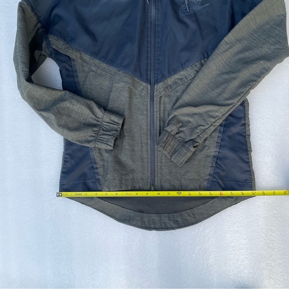 Nike Bonded Windrunner Women's Jacket size small (Obsidian/Anthracite-Obsidian) - Picture 10 of 10